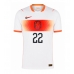 Fotballdrakt Herre Nederland Denzel Dumfries #22 Bortedrakt VM 2026 Kortermet
